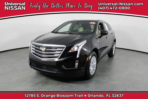Stellar Black Metallic 2018 Cadillac XT5 Base