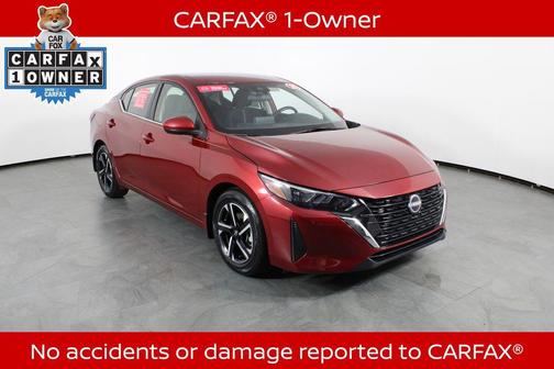 Scarlet Ember Tintcoat 2025 Nissan Sentra SV