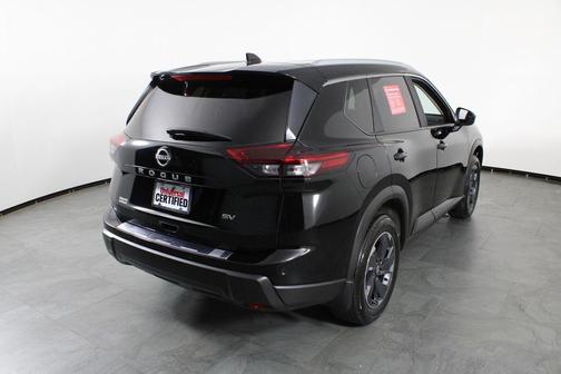 Super Black 2024 Nissan Rogue SV