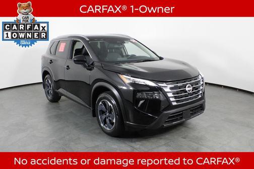 Super Black 2024 Nissan Rogue SV