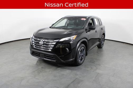 Super Black 2024 Nissan Rogue SV
