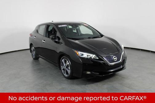 Super Black 2020 Nissan Leaf SV 40 kWh