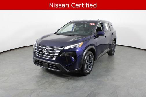 Deep Ocean Blue Pearl 2025 Nissan Rogue SV