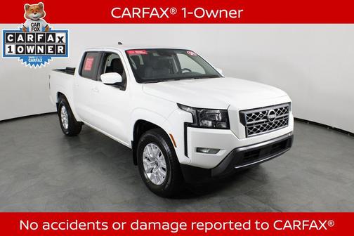 Glacier White 2024 Nissan Frontier SV