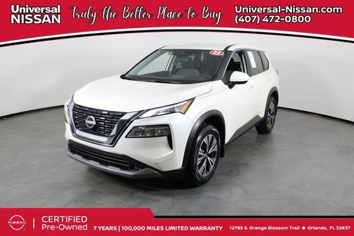 Pearl White Tricoat 2023 Nissan Rogue SV