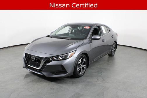 Gun Metallic 2023 Nissan Sentra SV