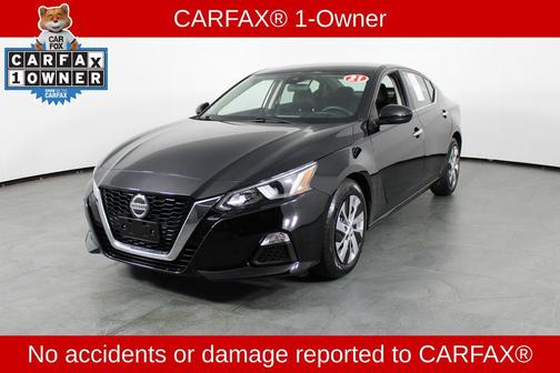 Super Black 2021 Nissan Altima S FWD