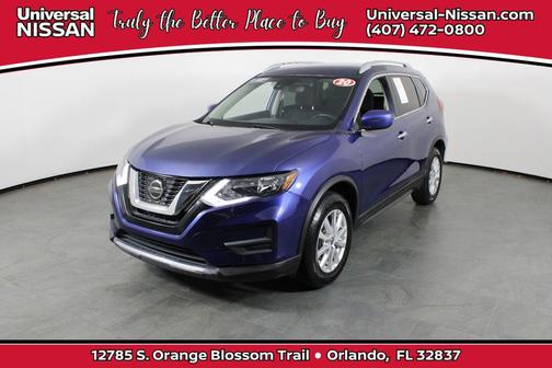 Caspian Blue Metallic 2020 Nissan Rogue SV