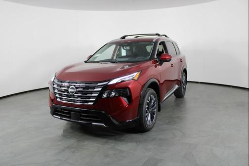 Scarlet Ember Tintcoat 2026 Nissan Rogue Platinum