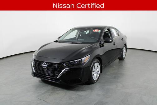 Super Black 2025 Nissan Sentra S