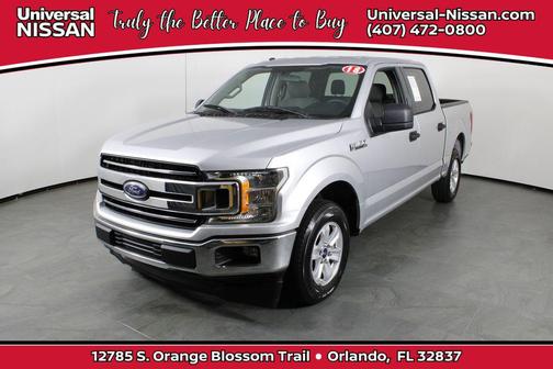 INGOT SILVER 2018 Ford F-150 XLT