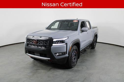 Boulder Gray Pearl 2025 Nissan Frontier PRO-X