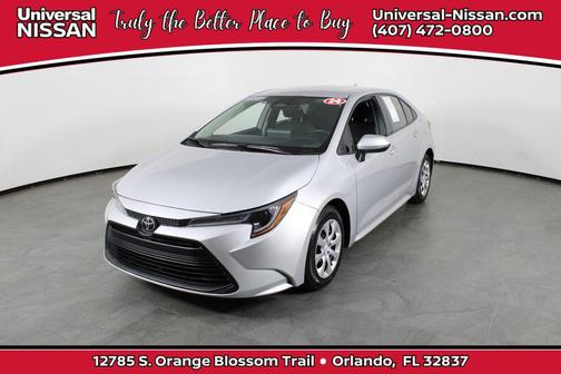 Classic Silver Metallic 2024 Toyota Corolla LE