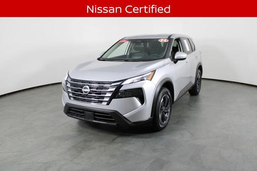 Brilliant Silver Metallic 2024 Nissan Rogue SV