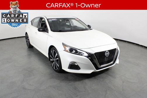 Pearl White Tricoat 2020 Nissan Altima SR FWD