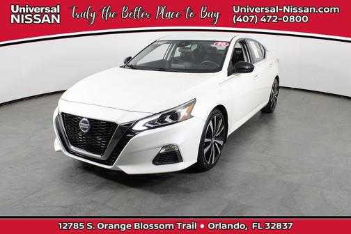 Pearl White Tricoat 2020 Nissan Altima SR FWD