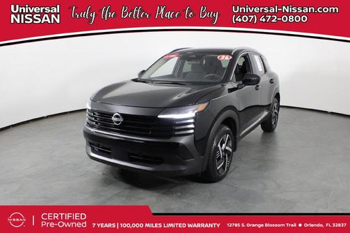 Super Black 2026 Nissan Kicks SV