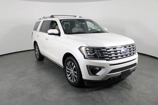 White Platinum Metallic Tri-Coat 2018 Ford Expedition Limited