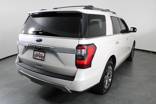 White Platinum Metallic Tri-Coat 2018 Ford Expedition Limited