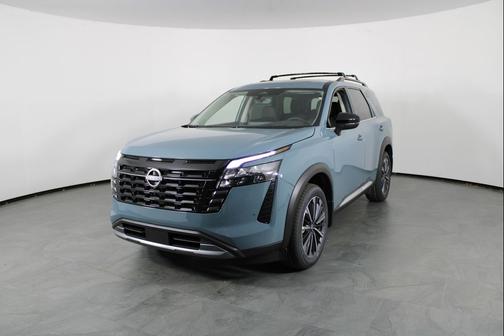 Baltic Teal 2026 Nissan Pathfinder Platinum