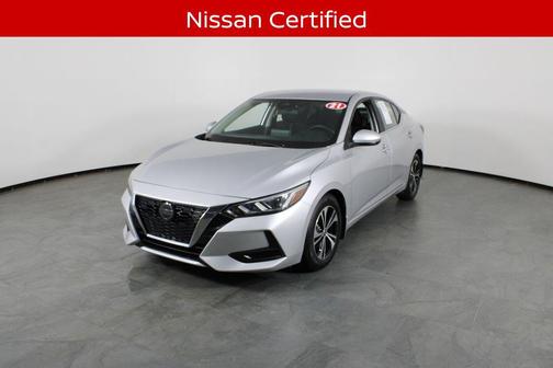 Brilliant Silver Metallic 2021 Nissan Sentra SV