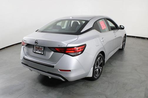 Brilliant Silver Metallic 2021 Nissan Sentra SV