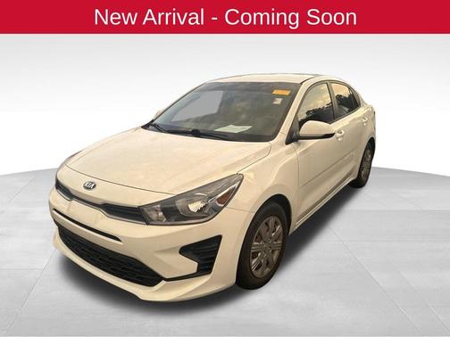 Clear White 2021 Kia Rio LX
