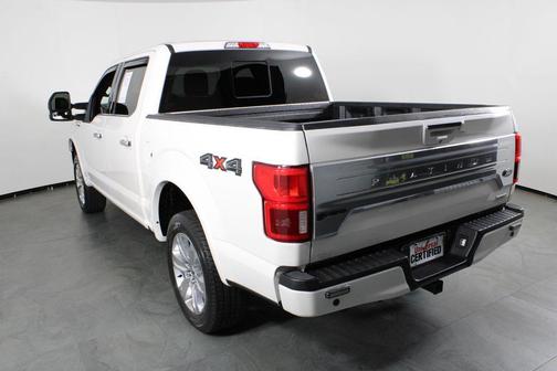 WHITE PLATINUM METALLIC TC 2018 Ford F-150 Platinum