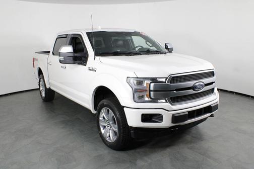 WHITE PLATINUM METALLIC TC 2018 Ford F-150 Platinum