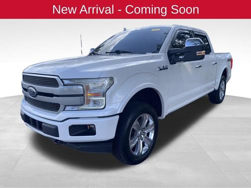 WHITE PLATINUM METALLIC TC 2018 Ford F-150 Platinum