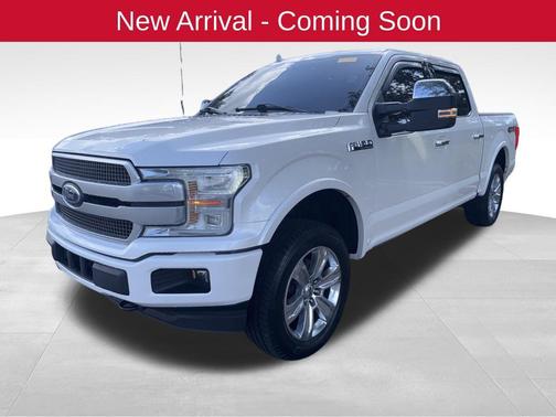 WHITE PLATINUM METALLIC TC 2018 Ford F-150 Platinum