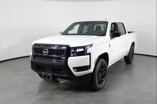 Glacier White 2026 Nissan Frontier SV