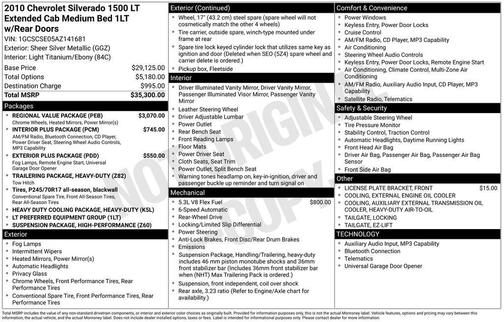 2010 Chevrolet Silverado 1500 LT
