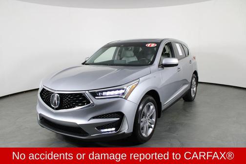 Lunar Silver Metallic 2019 Acura RDX Advance Package