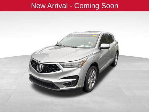 Lunar Silver Metallic 2019 Acura RDX Advance Package