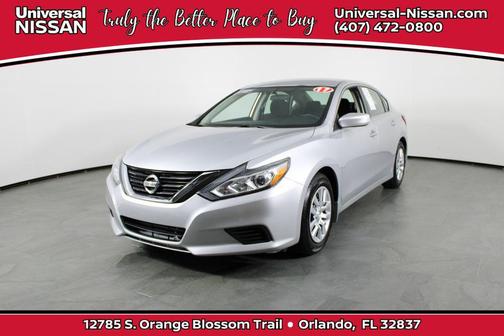Brilliant Silver 2017 Nissan Altima 2.5 S