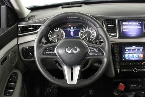Radiant White 2023 INFINITI QX50 SENSORY AWD