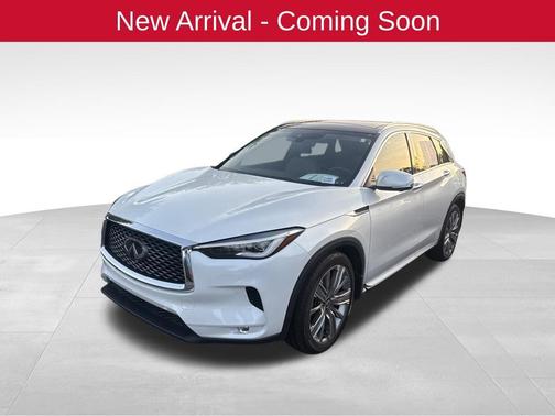 Radiant White 2023 INFINITI QX50 SENSORY AWD