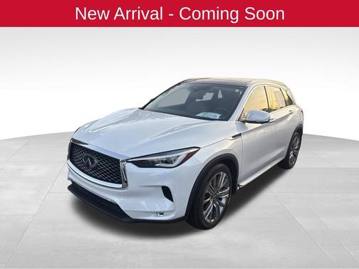 Radiant White 2023 INFINITI QX50 SENSORY AWD