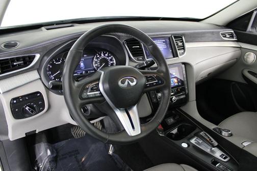 Radiant White 2023 INFINITI QX50 SENSORY AWD