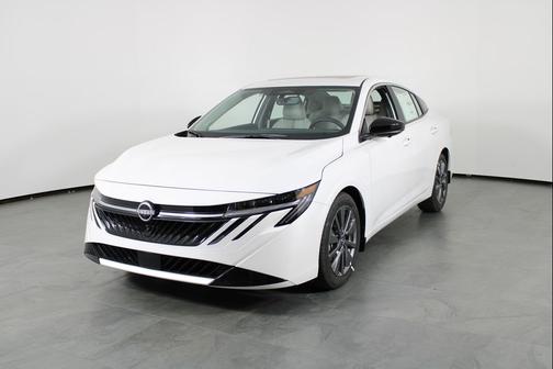 Aspen White Tricoat 2026 Nissan Sentra SL