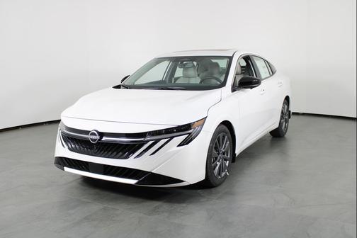 Aspen White Tricoat 2026 Nissan Sentra SL