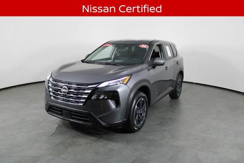 Gun Metallic 2025 Nissan Rogue SV