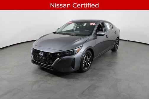 Gun Metallic 2024 Nissan Sentra SV