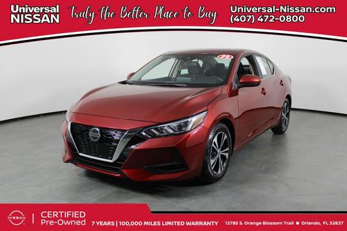 Scarlet Ember Tintcoat 2023 Nissan Sentra SV