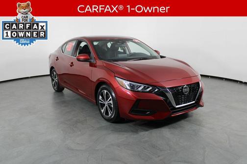 Scarlet Ember Tintcoat 2023 Nissan Sentra SV