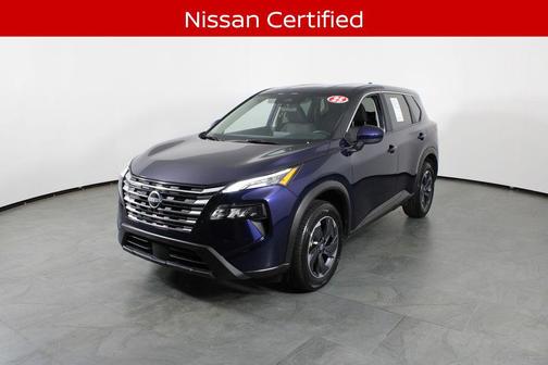 Deep Ocean Blue Pearl 2025 Nissan Rogue SV