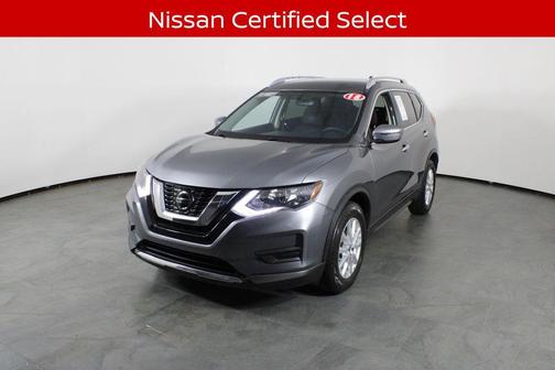 Gun Metallic 2018 Nissan Rogue SV
