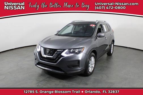 Gun Metallic 2018 Nissan Rogue SV