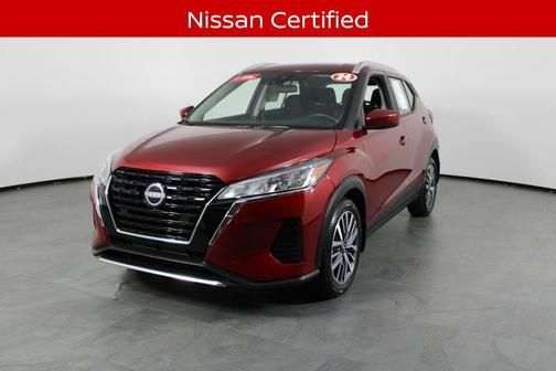 Scarlet Ember Tintcoat 2024 Nissan Kicks SV